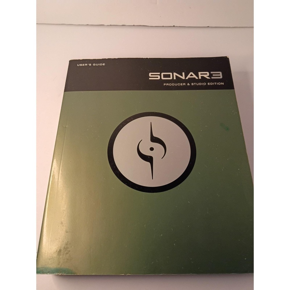 Sonar 3 User Guide Book Producer & Studio Edition Cakewalk Paperback
